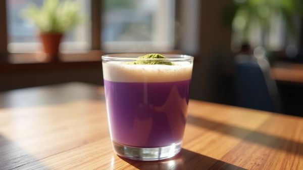 Lila Latte: Warum Ube das neue Gesundheitsgetränk ist