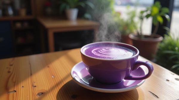 Lila Latte: Warum Ube das neue Gesundheitsgetränk ist